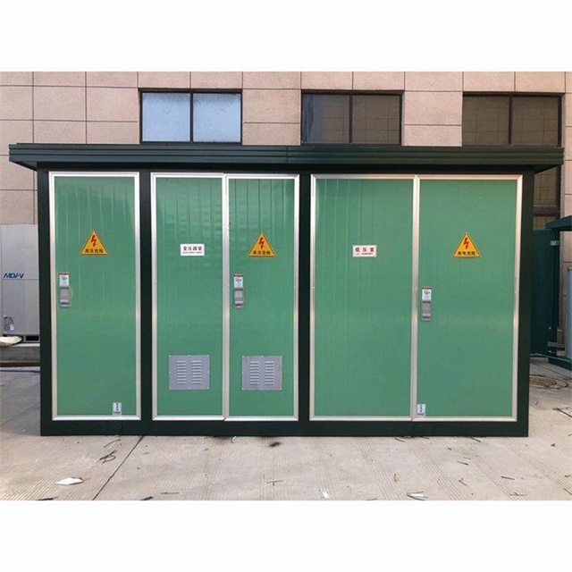 温县1600KVA欧式箱式变压器